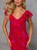 LA Angels Kleid in Rot