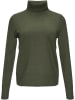 s.Oliver Rollkragenpullover in Dunkelgrün
