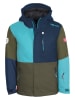 Trollkids Ski-/ Snowboardjacke "Hallingdal" in Dunkelblau/ Khaki