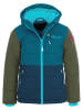 Trollkids Ski-/ Snowboardjacke "Hemsedal" in Dunkelblau/ Khaki