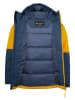 Trollkids Steppjacke "Narvik" in Gelb/ Dunkelblau