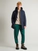 Woolrich Donsparka donkerblauw