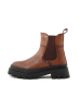 Studio 88 Leren chelseaboots lichtbruin