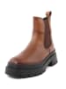 Studio 88 Leren chelseaboots lichtbruin