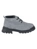 Moosefield Leder-Ankle-Boots in Grau