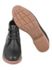 Moosefield Leren enkelboots zwart