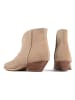loft37 Leder-Cowboy-Boots "Dancing In The Moonlight" in Beige