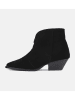 loft37 Leder-Ankle-Boots in Schwarz