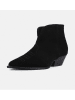 loft37 Leder-Ankle-Boots in Schwarz