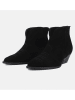 loft37 Leder-Ankle-Boots in Schwarz