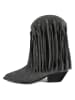 loft37 Leder-Boots "Don't Think Twice" in Grau