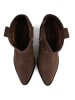 loft37 Leder-Stiefeletten "Electric Feel" in Braun