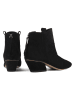 loft37 Leder-Ankle-Boots in Schwarz