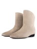 loft37 Leder-Boots in Beige
