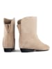 loft37 Leder-Boots in Beige