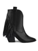 loft37 Leder-Cowboy-Boots "Let Me Be Free" in Schwarz