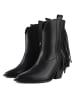 loft37 Leder-Cowboy-Boots "Let Me Be Free" in Schwarz