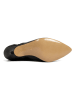 loft37 Leder-Stiefeletten in Schwarz