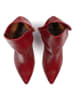 loft37 Leren enkellaarzen "Make Me Like You" rood