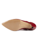 loft37 Leren enkellaarzen "Make Me Like You" rood