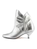loft37 Leder-Stiefeletten "Make Me Like You" in Silber
