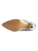 loft37 Leder-Stiefeletten "Make Me Like You" in Silber