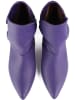 loft37 Leder-Stiefeletten "Make Me Like You" in Lila