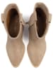 loft37 Leder-Boots in Beige