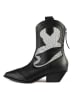 loft37 Leren boots "Out Of Time" zwart
