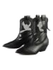 loft37 Leren boots "Out Of Time" zwart