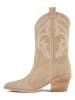 loft37 Leren enkellaarzen "Only Want You" beige