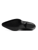loft37 Leder-Cowboy-Boots "Crush On U" in Schwarz