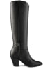 loft37 Leder-Stiefel "Give Me The Night" in Schwarz