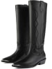 loft37 Leder-Stiefel "Live In Texas" in Schwarz