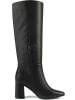 loft37 Leder-Stiefel "Miss Agent" in Schwarz