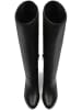 loft37 Leder-Stiefel "New Super Nova" in Schwarz