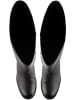 loft37 Leder-Stiefel "Simple" in Schwarz