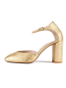 loft37 Leder-Pumps "East Of The Sun" in Gold