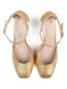 loft37 Leder-Pumps "East Of The Sun" in Gold