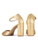 loft37 Leder-Pumps "East Of The Sun" in Gold