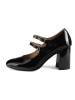 loft37 Leder-Pumps "Fell This Way" in Schwarz