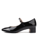 loft37 Leder-Pumps in Schwarz