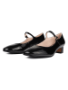loft37 Leder-Pumps in Schwarz
