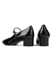 loft37 Leder-Pumps in Schwarz