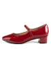 loft37 Leder-Pumps in Rot