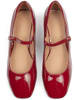 loft37 Leren pumps "Fall In Love" rood