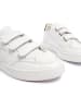 loft37 Leder-Sneakers "Hold On" in Weiß