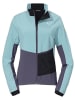 Schöffel Fahrradjacke "Zumaia" in Hellblau/ Lila