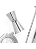 Homla 5-delige set: cocktailshaker & accessoires ''Moi'' zilverkleurig