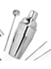 Homla 5-delige set: cocktailshaker & accessoires ''Moi'' zilverkleurig